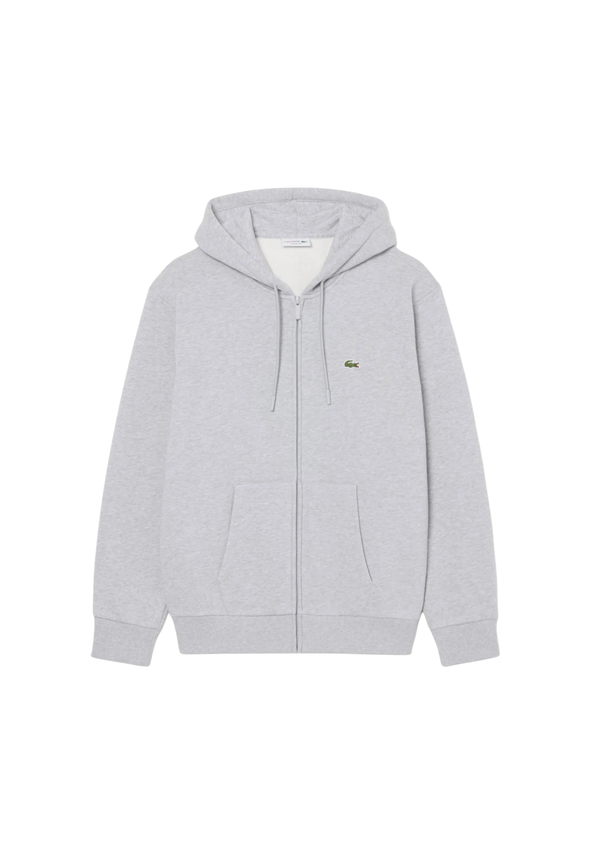 Lacoste Sweat zippé - silver chine